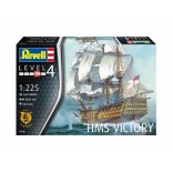 KIT PARA MONTAR REVELL BARCO HMS VICTORY 1/225 269 PEÇAS REV 05408